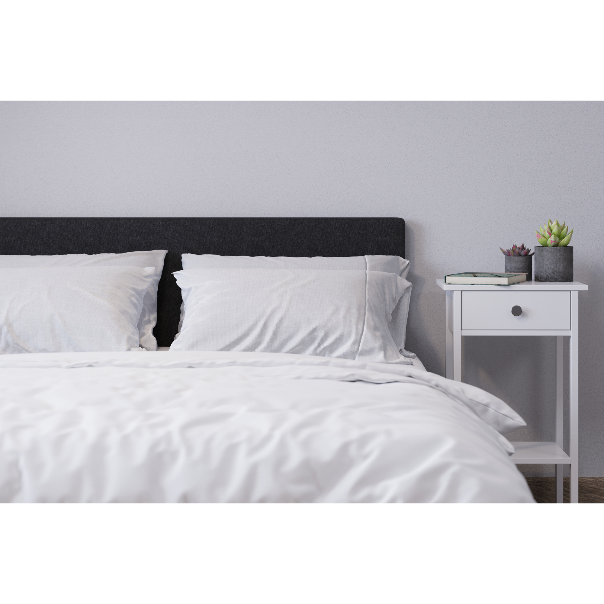 Kontinentalsäng Basic Home Billingen Komplett Sängpaket 90x200 cm med Sänggavel