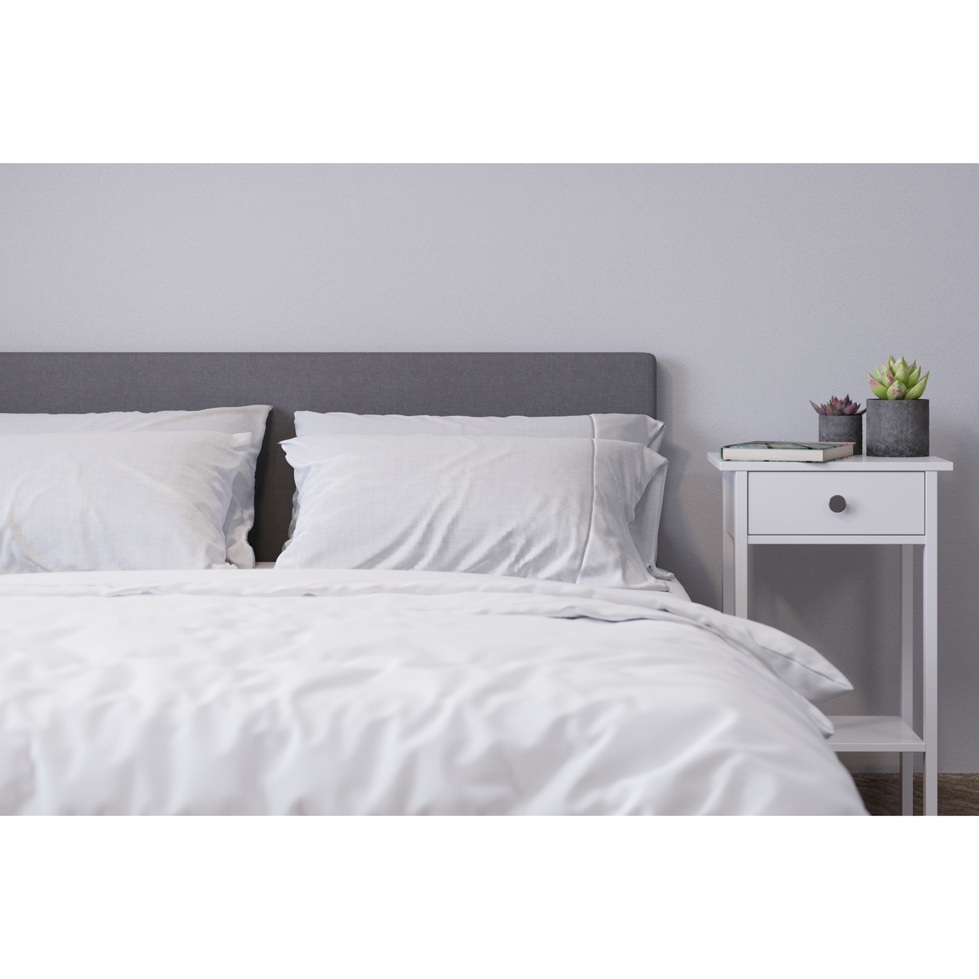 Kontinentalsäng Basic Home Billingen Komplett Sängpaket 90x200 cm med Sänggavel