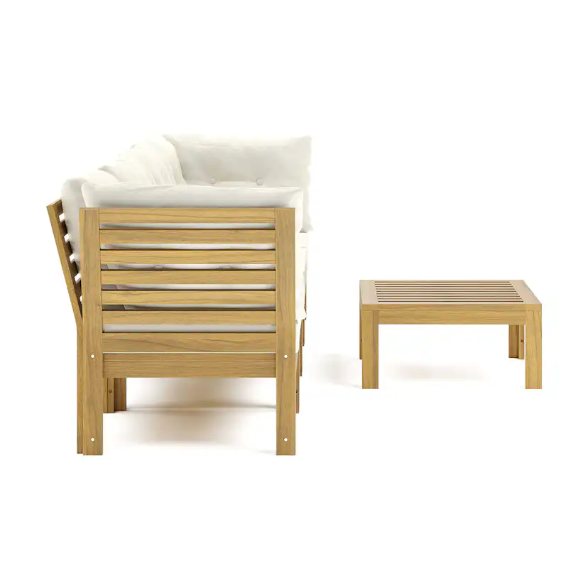 Loungesoffa Comfort Garden Lindha 4-sits Loungegrupp Utomhus