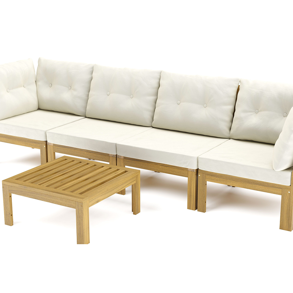 Loungesoffa Comfort Garden Lindha 4-sits Loungegrupp Utomhus