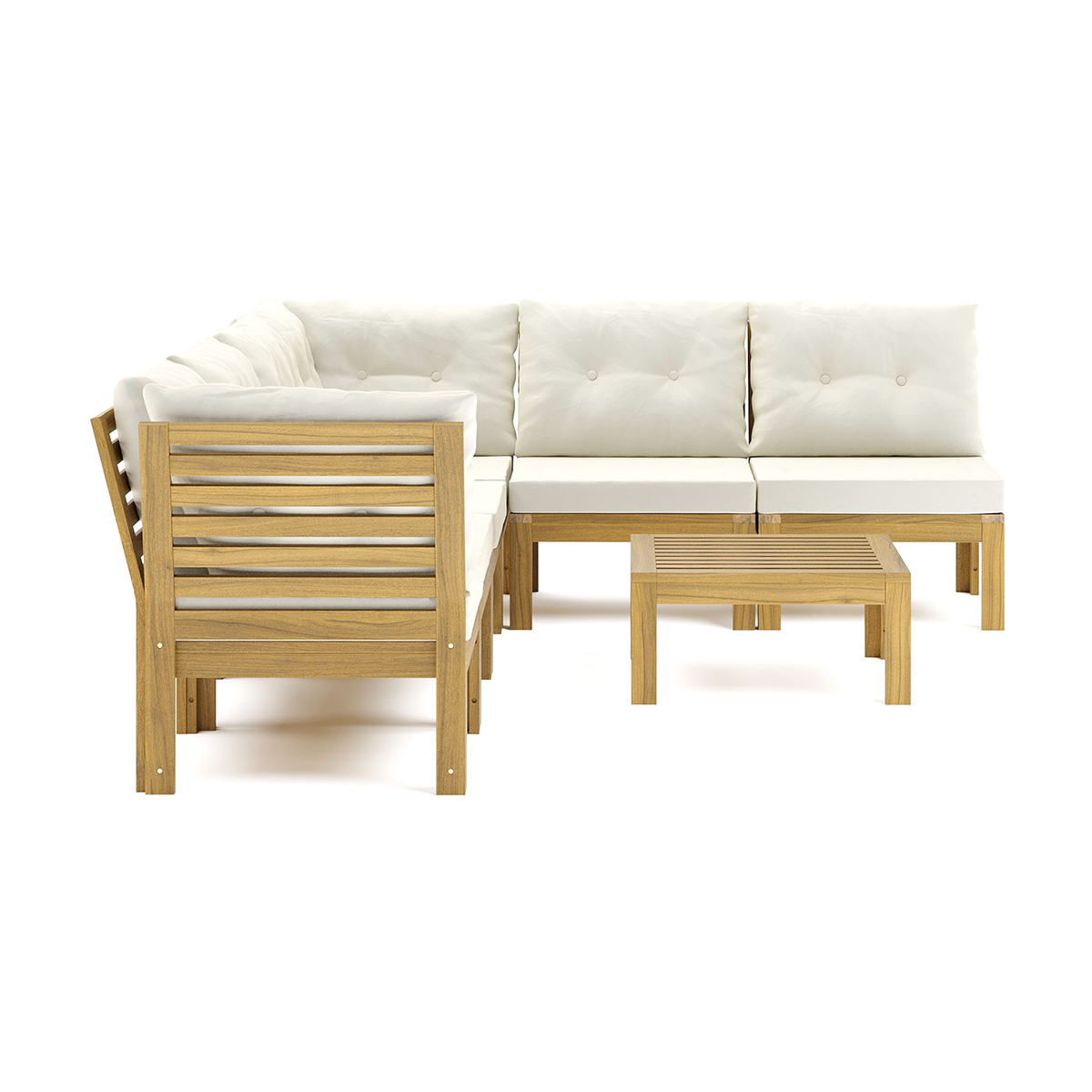 Loungegrupp Comfort Garden Lindha 6-sits Loungegrupp Utomhus