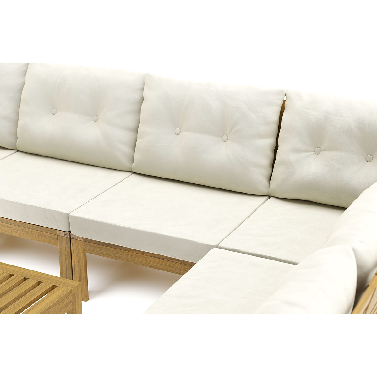 Loungegrupp Comfort Garden Lindha 6-sits Loungegrupp Utomhus