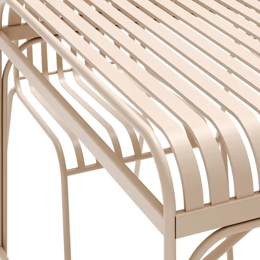 Matgrupp Comfort Garden Jarva Stor Matgrupp Utomhus 200 cm med 6 stolar i metall