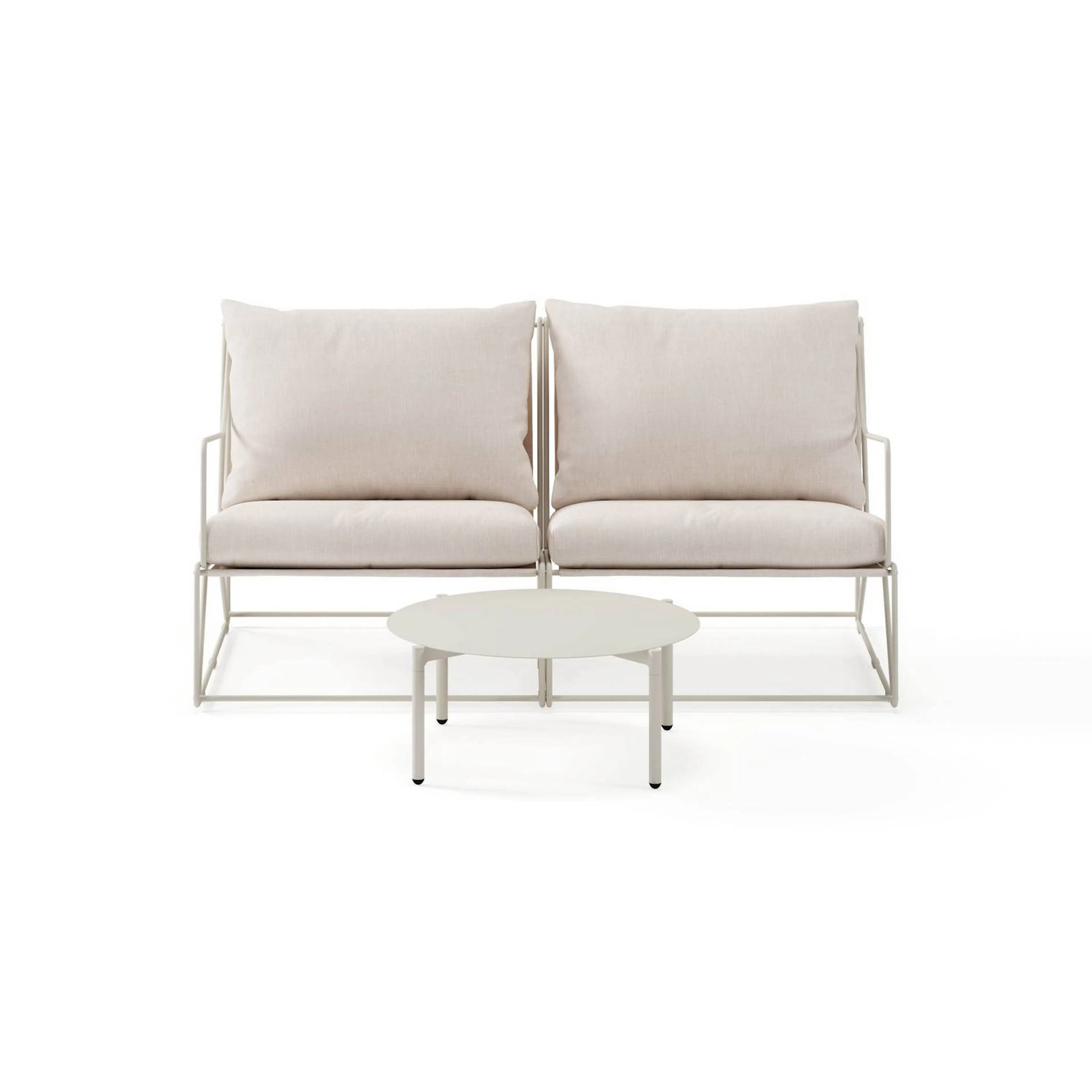 Loungegrupp Comfort Garden Usteryd Utesoffa 2-sits med Usteryd Soffbord