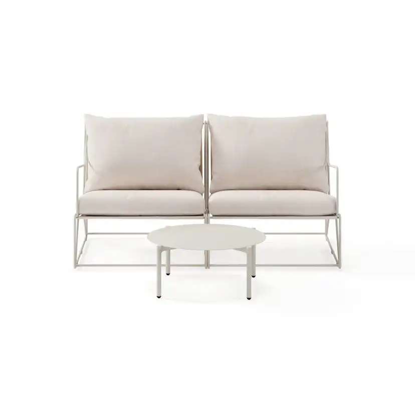 Loungegrupp Comfort Garden Usteryd Utesoffa 2-sits med Usteryd Soffbord