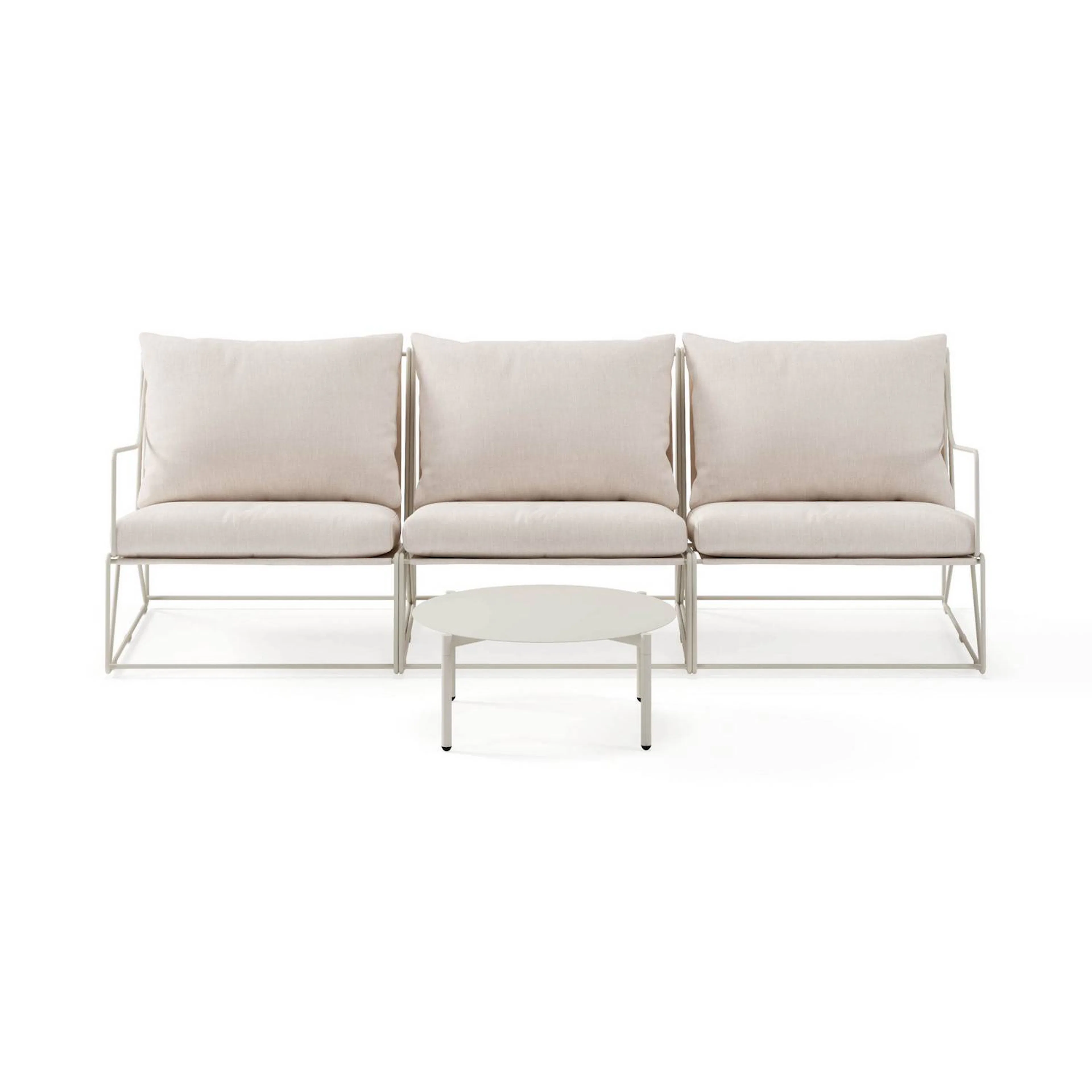 Loungegrupp Comfort Garden Usteryd Utesoffa 3-sits med Usteryd Soffbord