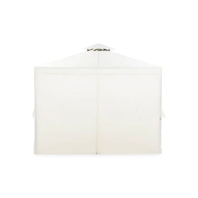 Paviljong Comfort Garden Bermuda komplett paviljong inkl tak och väggar 3x3m - Offwhite
