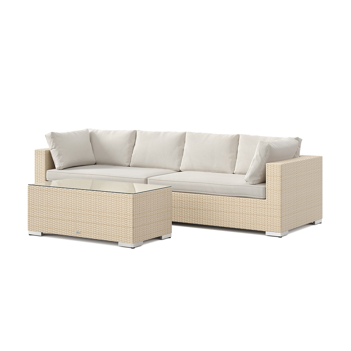 Loungegrupp Comfort Garden Bahamas utesoffa 4-sits med bord