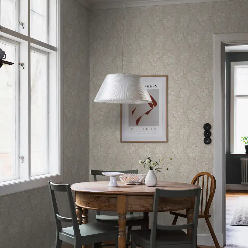 Tapet Boråstapeter Vårt Arkiv Acanthus 2011 EasyUp, Mönstrad Vit