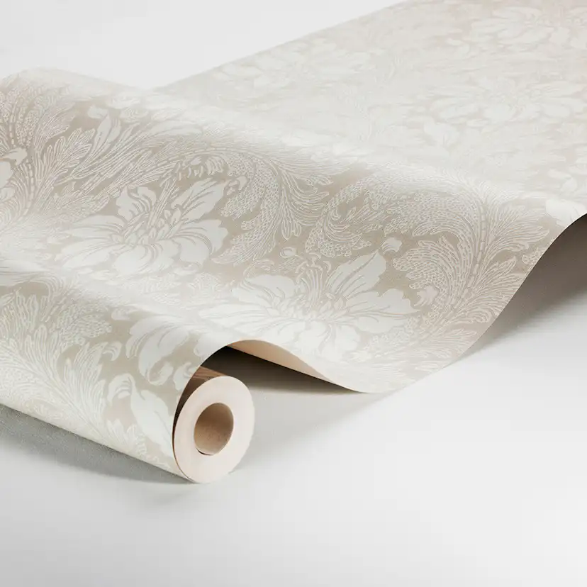 Tapet Boråstapeter Vårt Arkiv Acanthus 2011 EasyUp, Mönstrad Vit