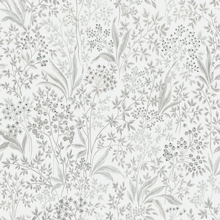 Tapeter Boråstapeter Vårt Arkiv Nocturne 2023 EasyUp, Mönstrad Grå