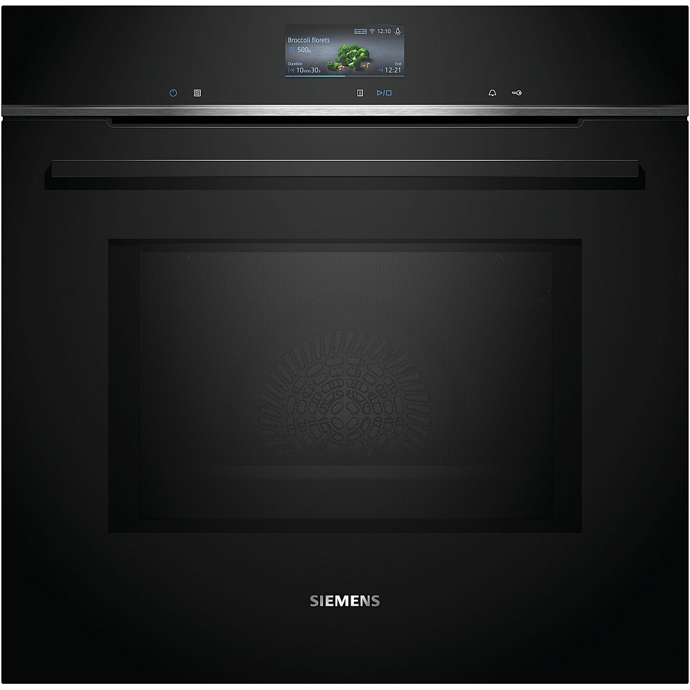 Ugn och Mikro Siemens iQ700 HM736G1B1 + CM724G1B1 Svart