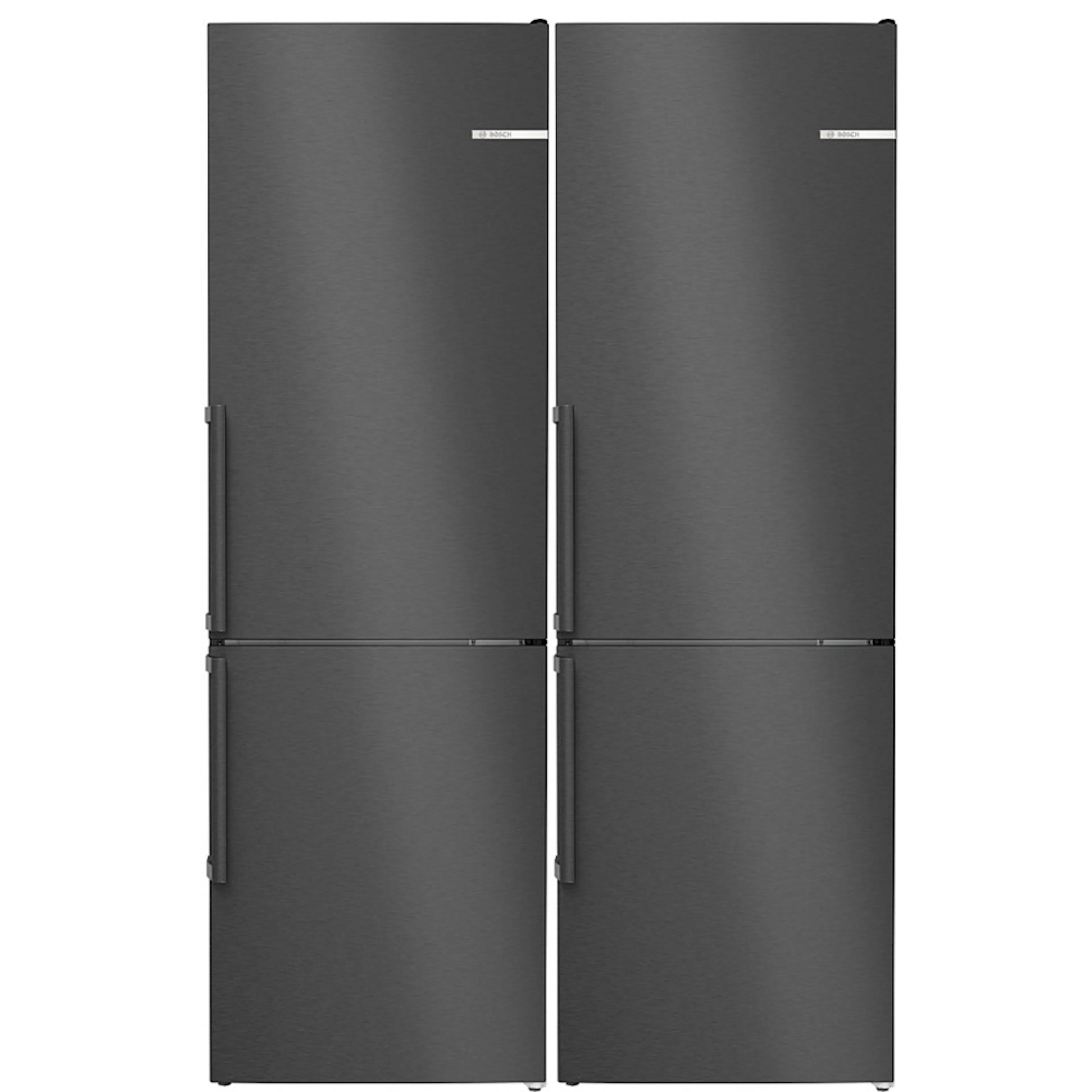 Kombiskåp Kyl/Frys Bosch 2 st KGN36VXCT Serie 4 186cm Otroligt Tyst Energiklass C