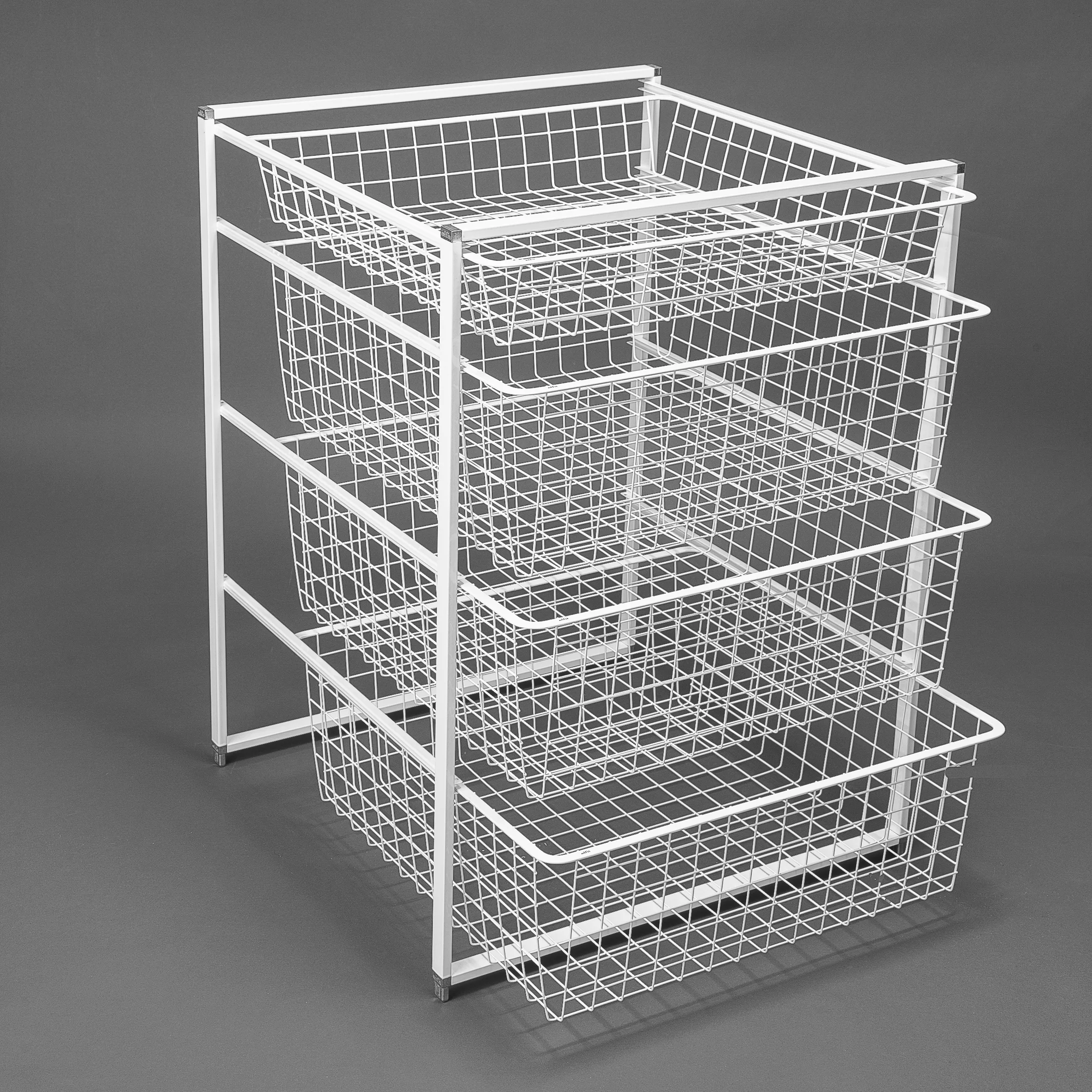 Backstativ Elfa 74/55 Vit