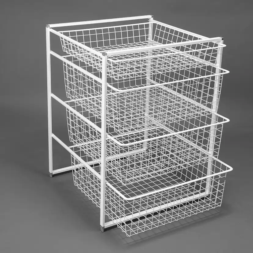 Backstativ Elfa 74/55 Vit