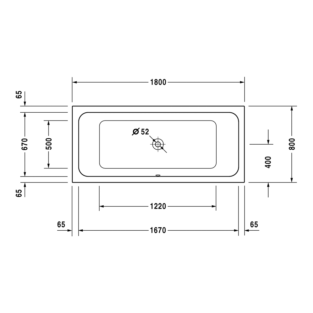 Badkar Duravit D-Code