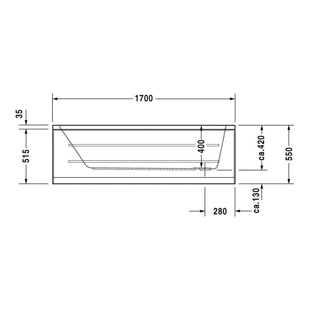 Badkar Duravit D-Code