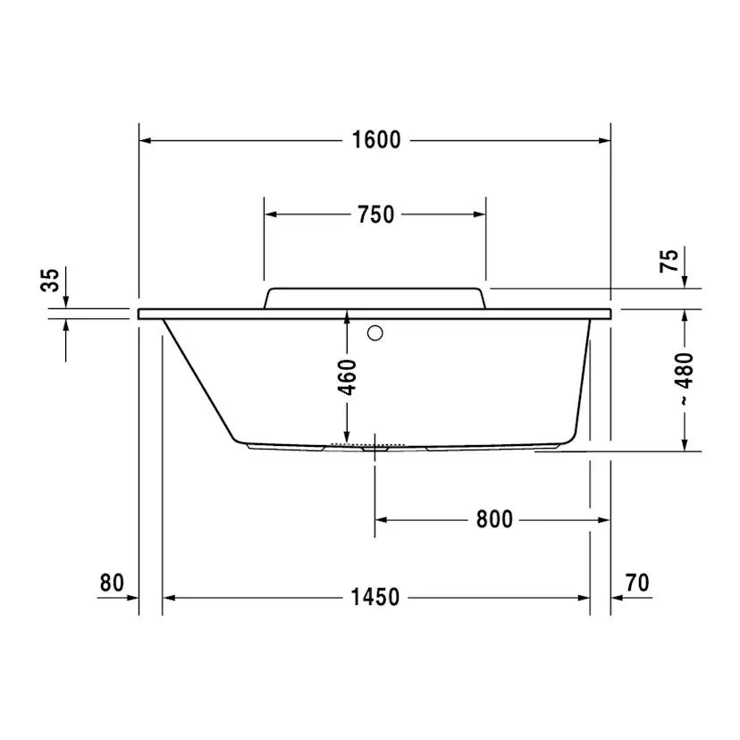 Badkar Duravit DuraStyle
