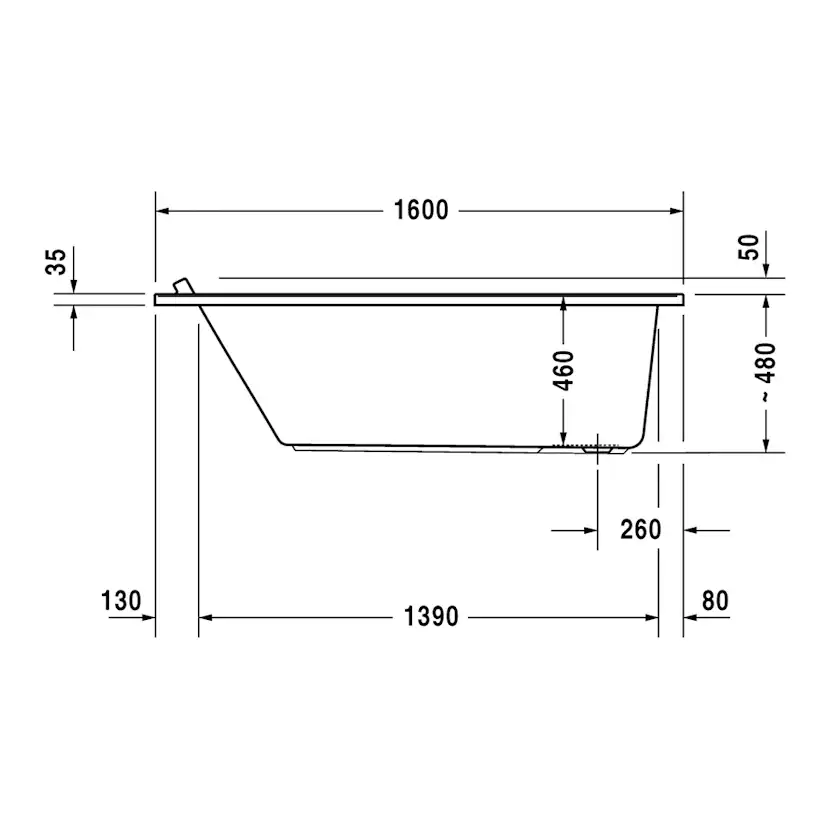 Badkar Duravit Starck