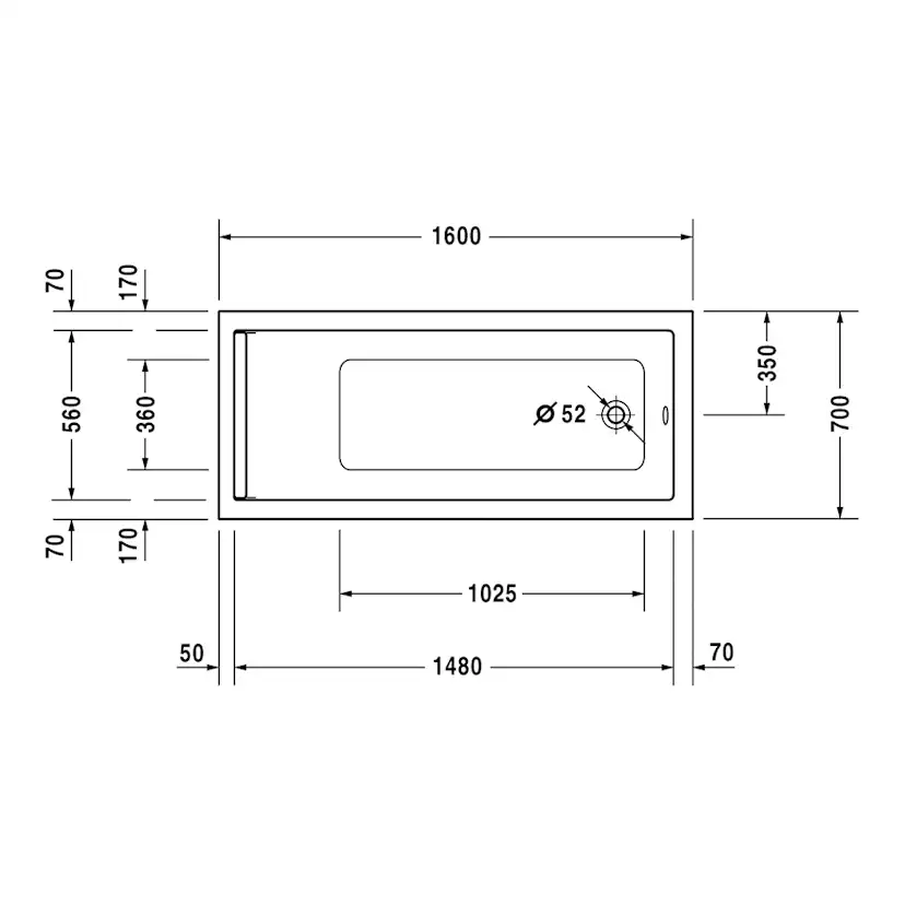 Badkar Duravit Starck
