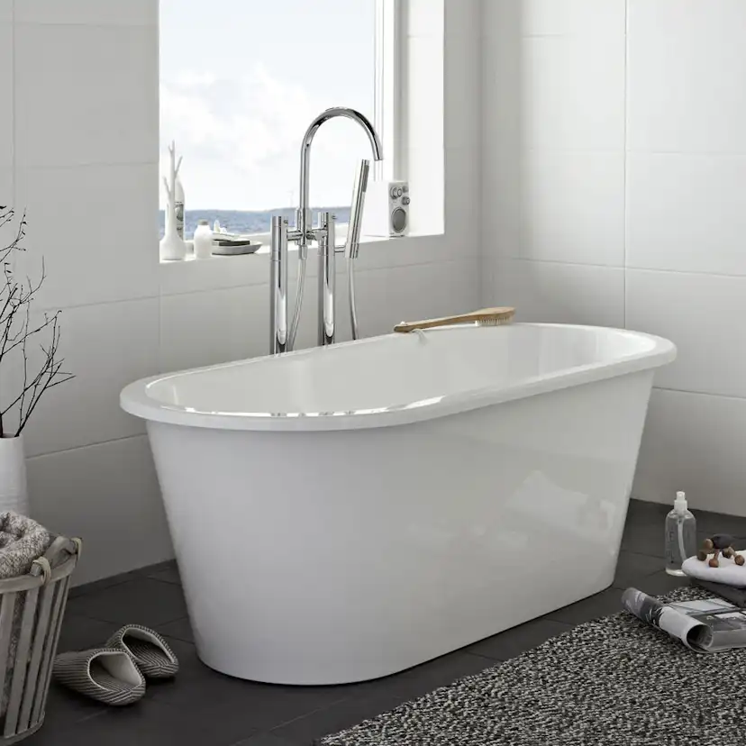 Badkar Hafa Original 160 Gjutmarmor