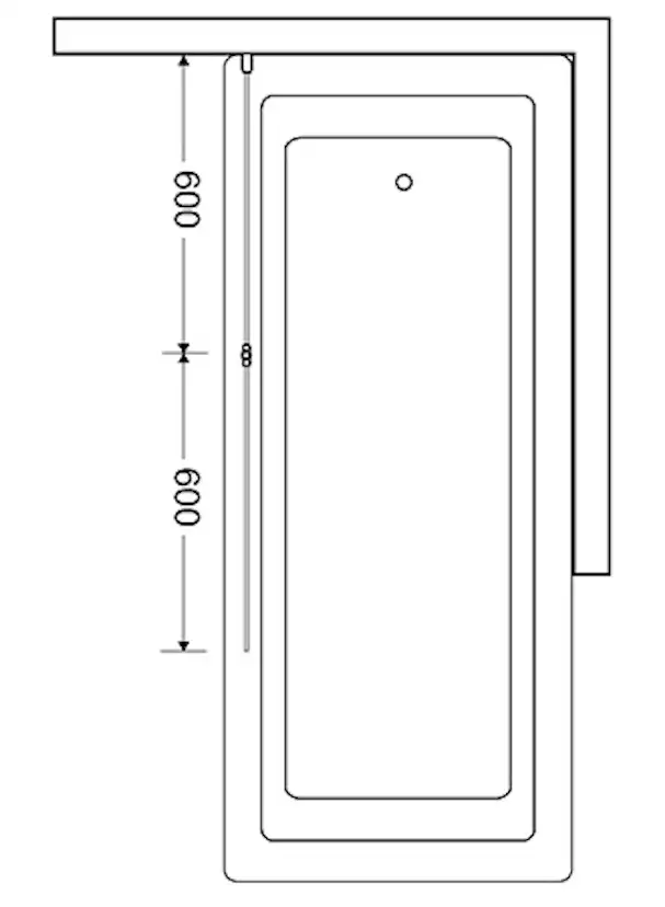 Badkarsvägg Nordhem Gotland II