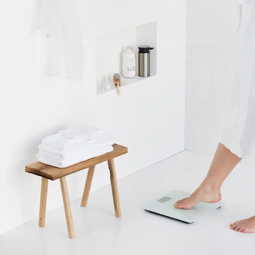 Badrumsvåg Brabantia Batteridriven