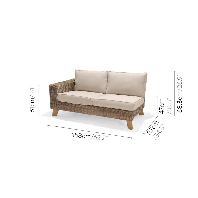 Loungegrupp LifestyleGarden Bahamas 5-sits