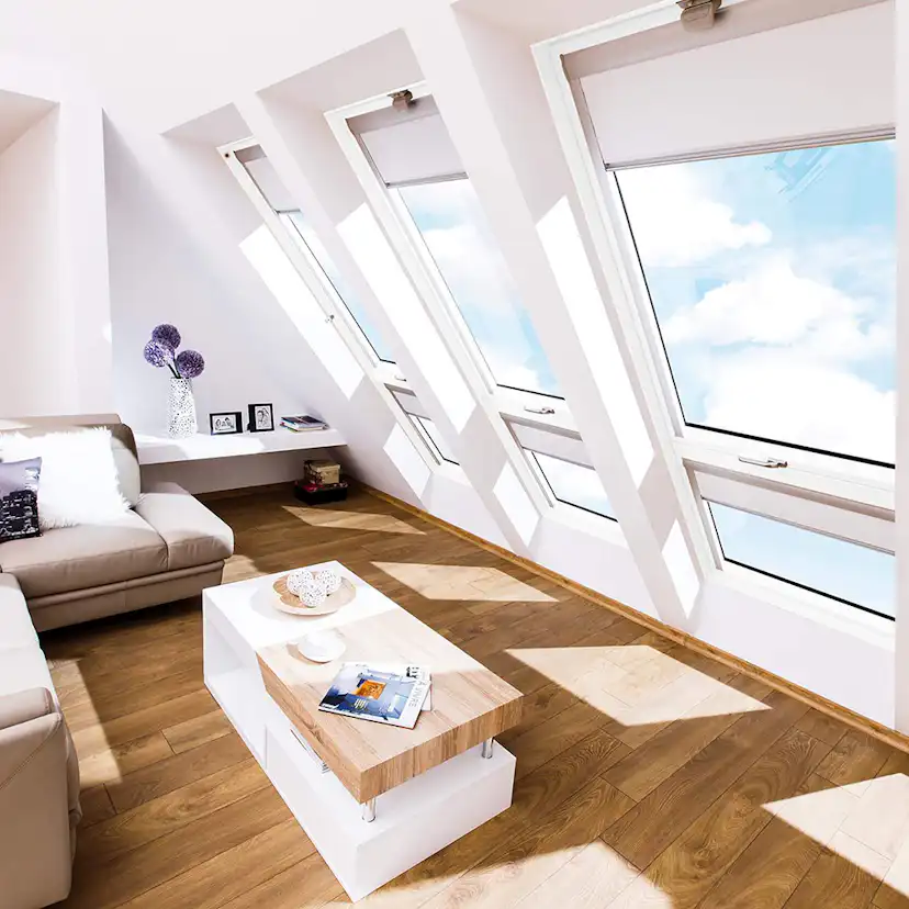 Balkongfönster Fakro Premium 2-Glas Balkongfönster FGH-V P2