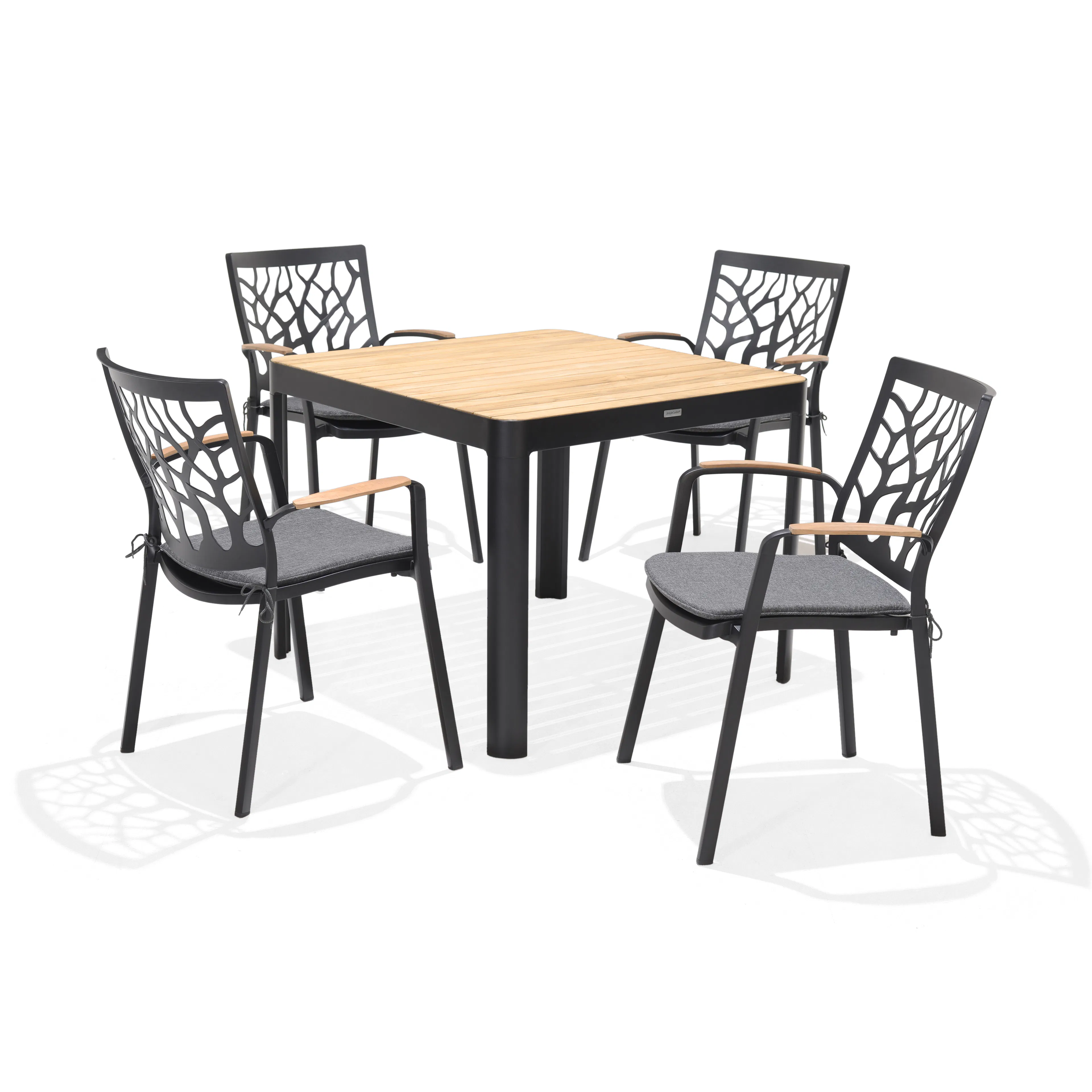 Matgrupp LifestyleGarden Portals 95 cm med 4 Tree Stolar