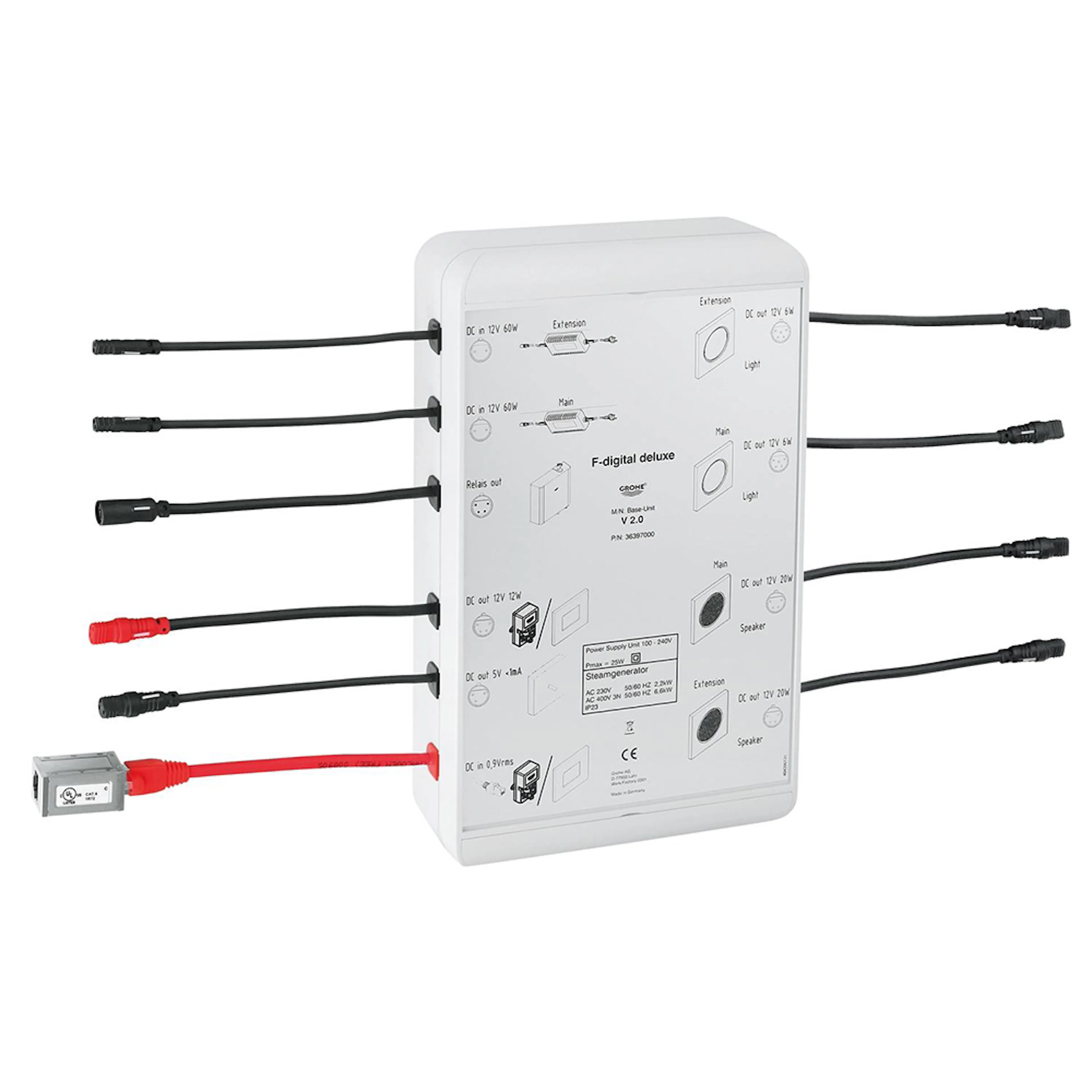 Basenhet Grohe F-Digital Deluxe Bluetooth 2.0