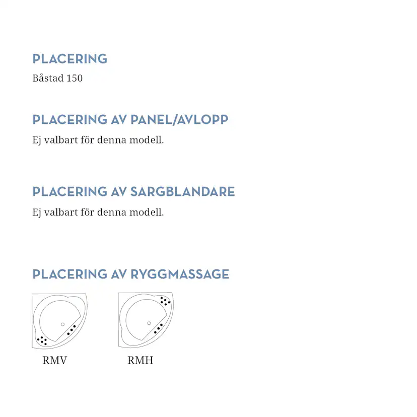 Badkar Swebad Båstad