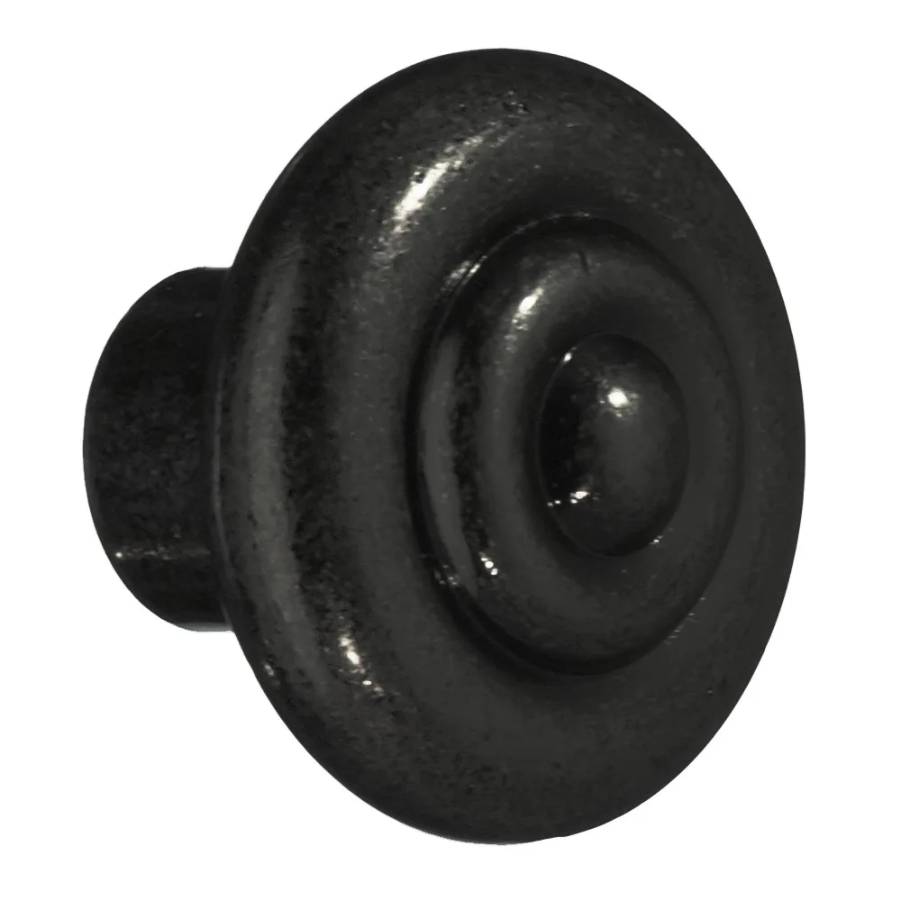 Knopp Beslagsboden BB080 Svart