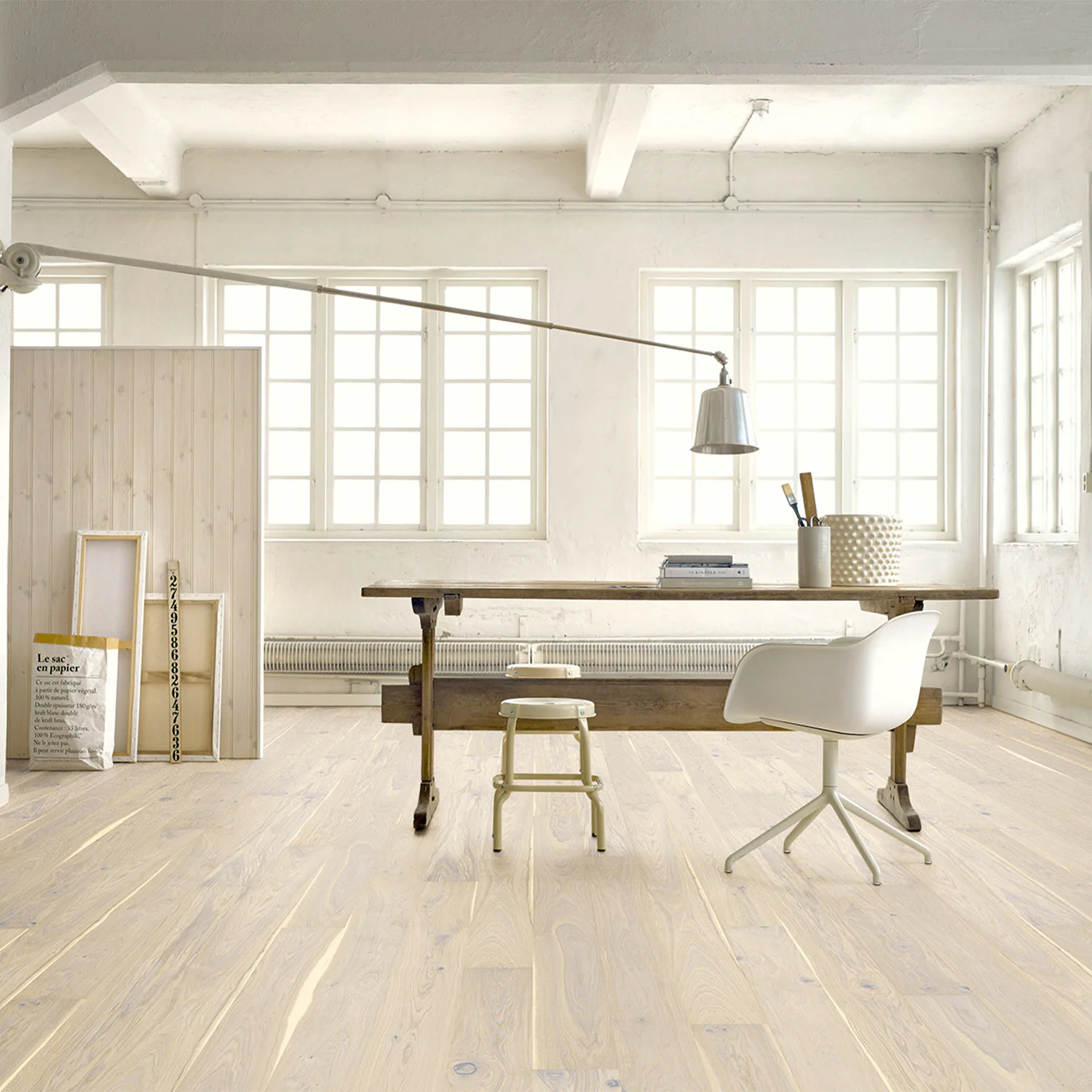 Parkettgolv Berg & Berg Ek XXL Österlen Mattlack 1-Stav