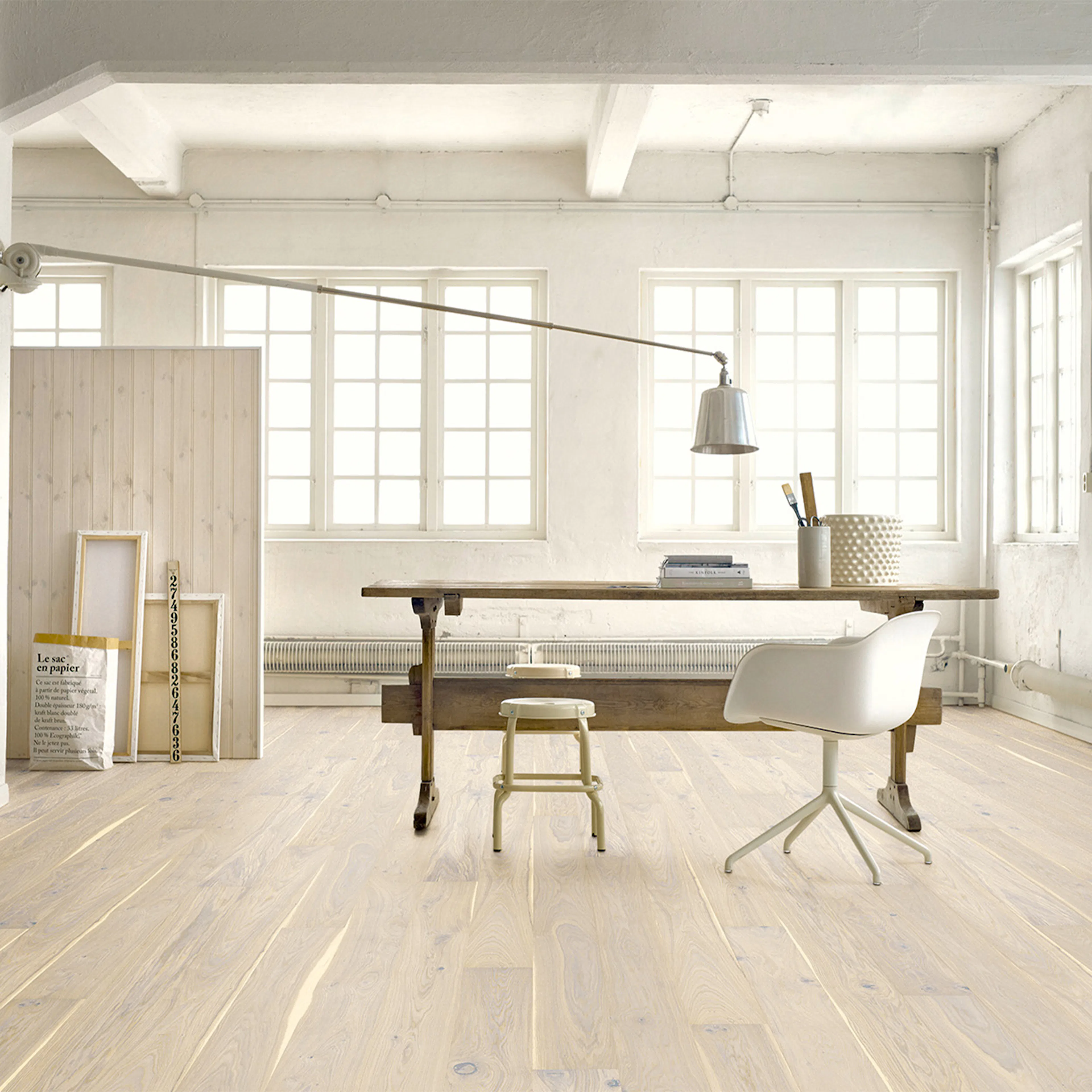 Parkettgolv Berg & Berg Ek XXL Österlen Mattlack 1-Stav