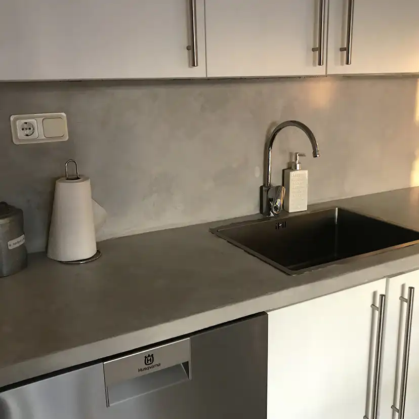 Microcement Design By Cement Färdigblandad Bänkskiva/Stänksk