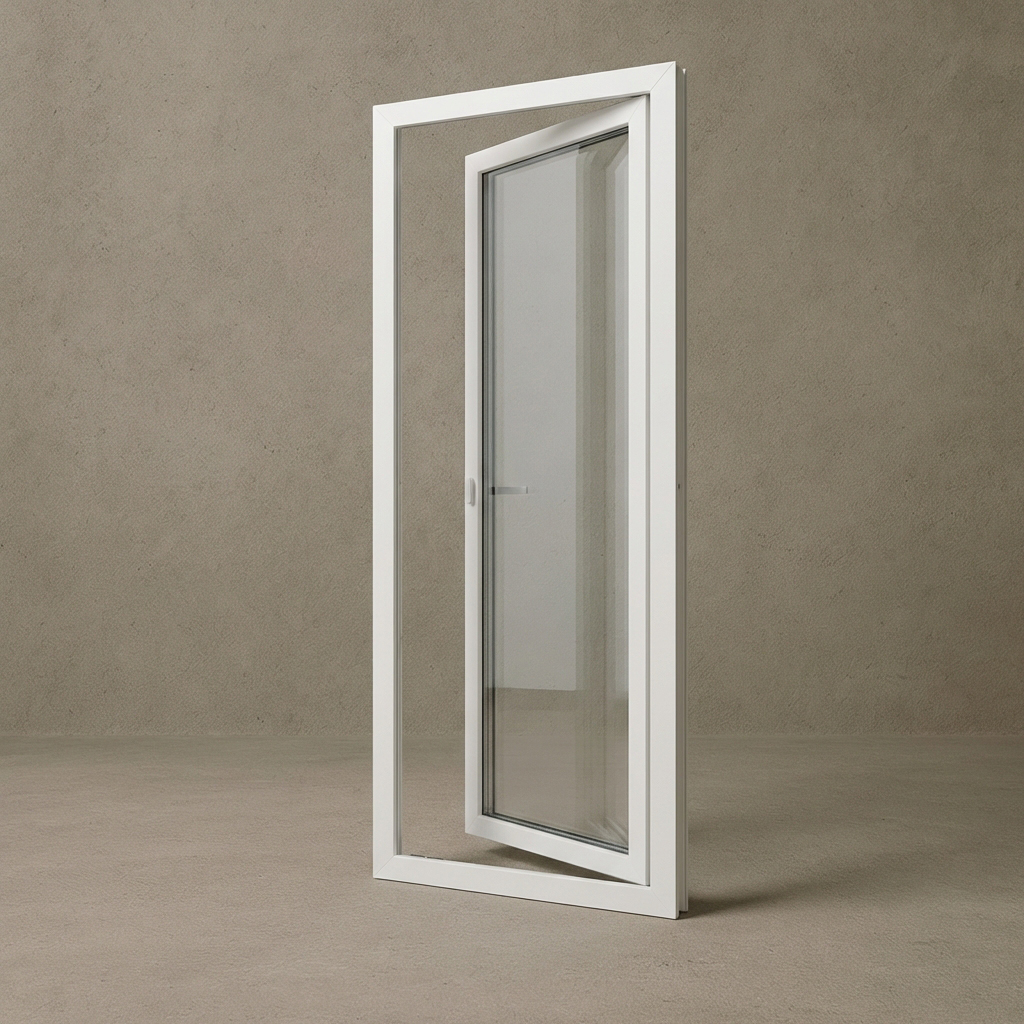 Altandörr Sveafönster Konstant PVC 3-glas Helglasad Inåtgående