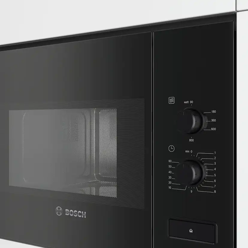 Mikrovågsugn Bosch Serie 4 BFL520MB0 Inbyggnadsmikro Svart 800W