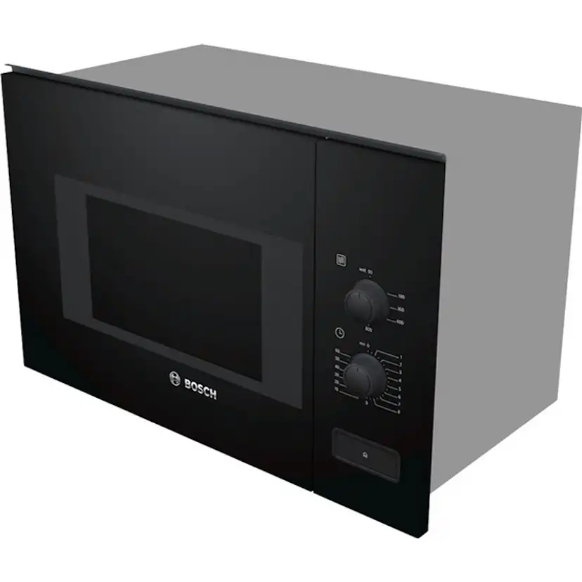 Mikrovågsugn Bosch Serie 4 BFL520MB0 Inbyggnadsmikro Svart 800W