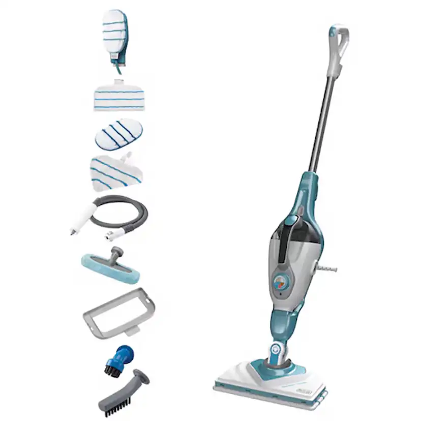 Ångmopp Black & Decker Gen 3 5 BHSM166DSM 1600W 6-I-1