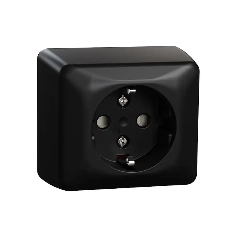 Vägguttag Elko 1-Vägs Utanpåliggande RS