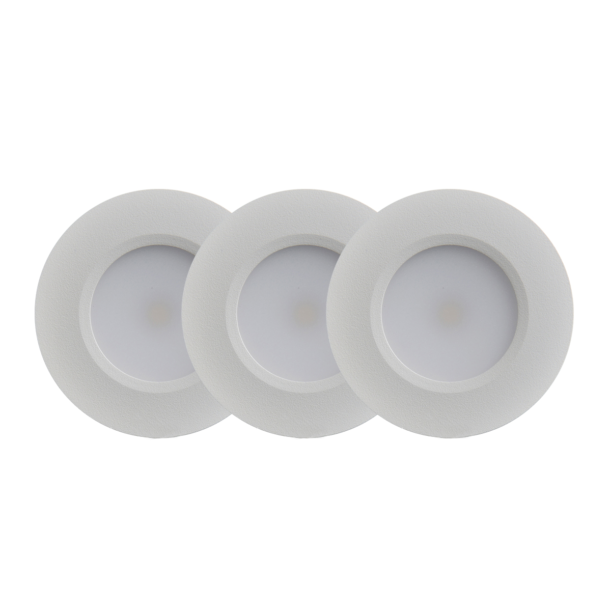 Downlight Designlight QB-30MW Bänk 3-pack