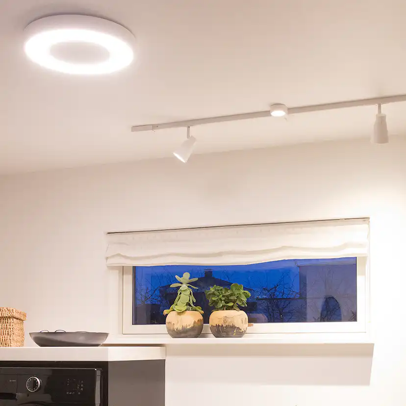 Tak-/Väggarmatur SG ARMATUREN Circulus 19W IP44 LED