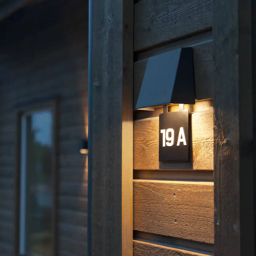 Vägg- och murarmatur Hide-a-lite Edge