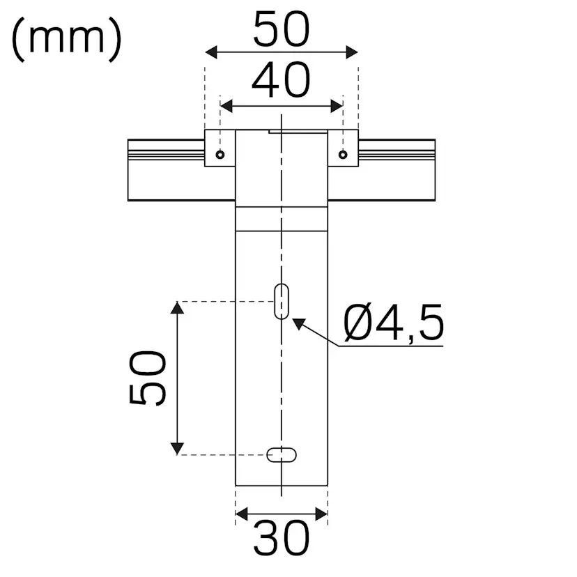 Förlängningsarm Hide-a-lite Profil Alu 2-pack