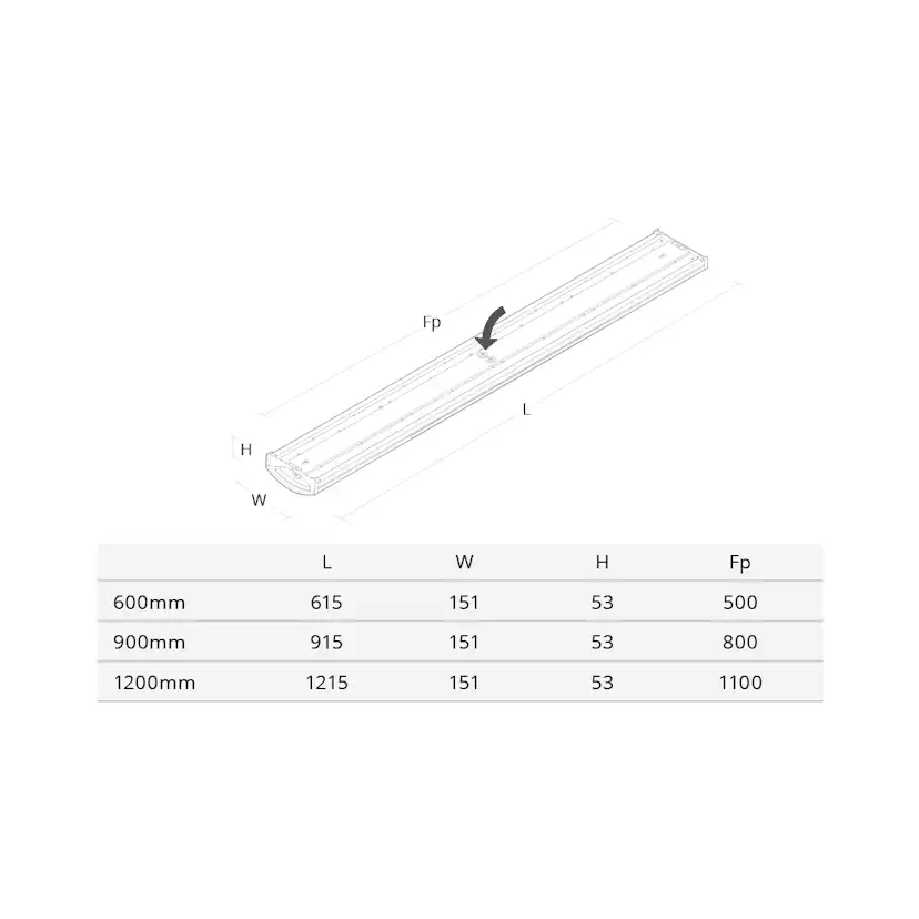 Takarmatur SG ARMATUREN Wave 18W IP44 LED