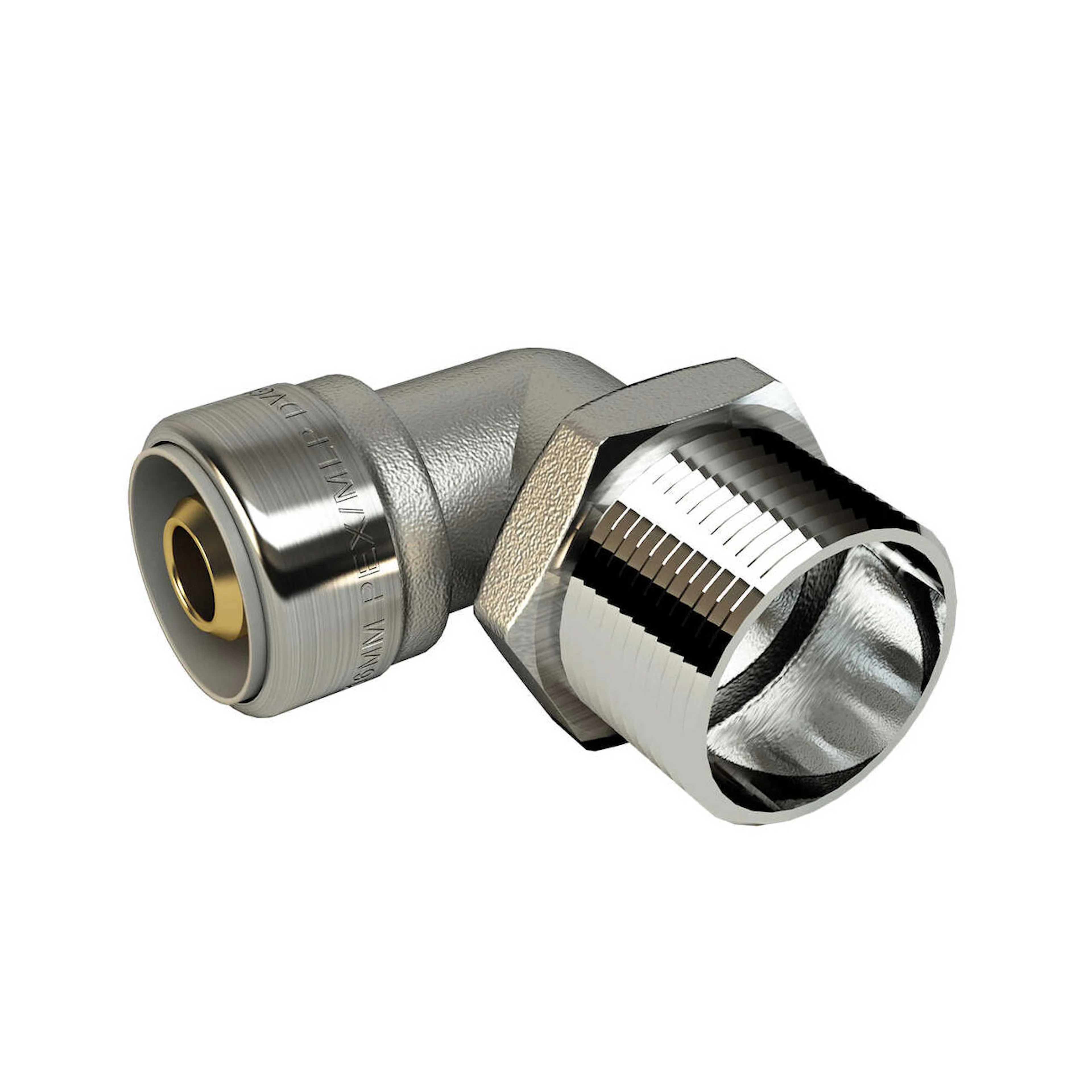 Pushfit LK Systems Vinkel 90° Utvändig Gänga