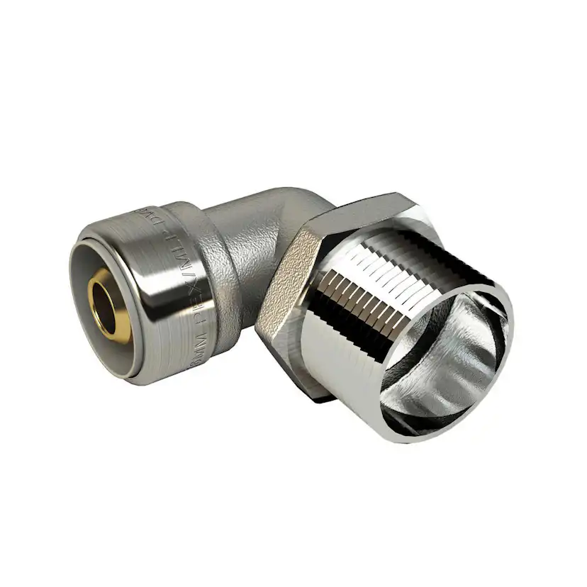 Pushfit LK Systems Vinkel 90° Utvändig Gänga