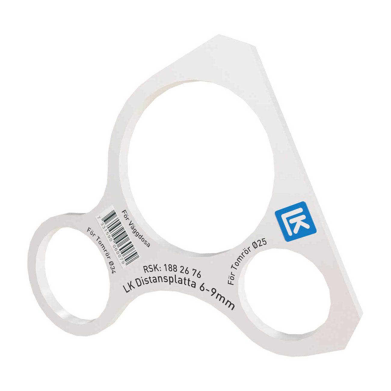 Distansplatta LK Systems 6-9Mm