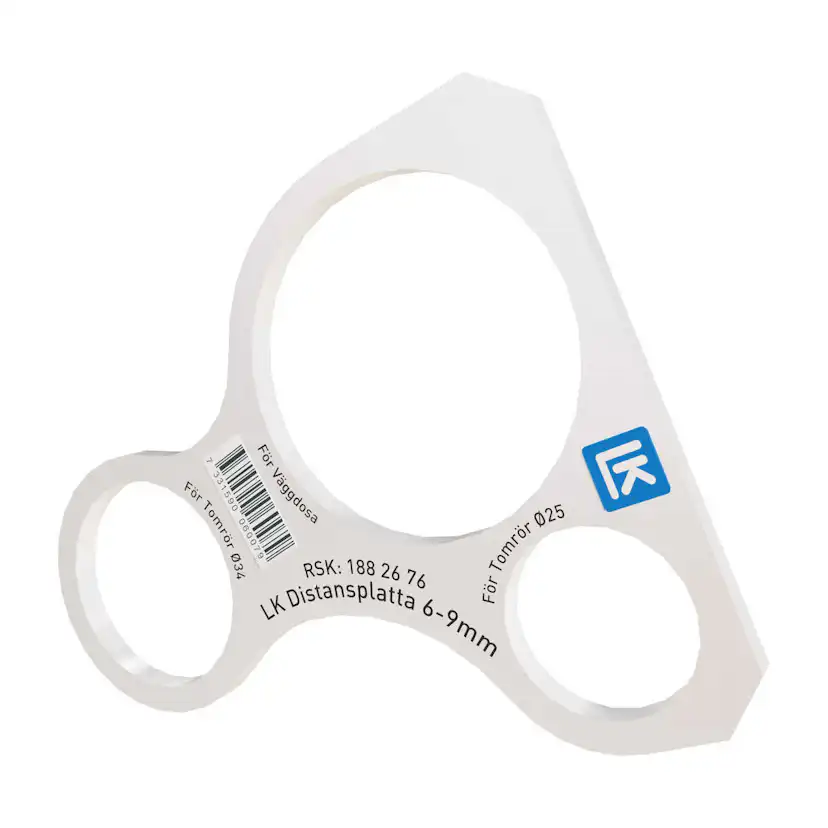 Distansplatta LK Systems 6-9Mm